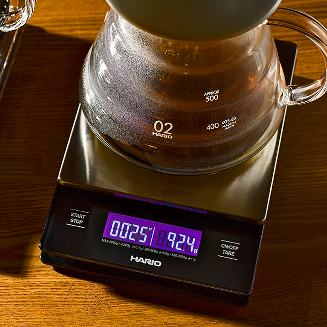 Báscula V60 Metal Drip - Hario