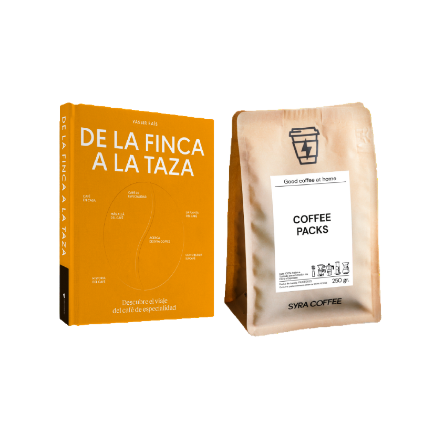 Pack Book + Coffee