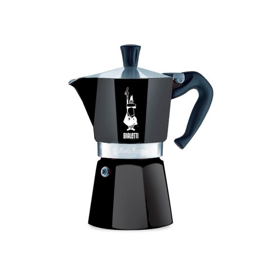 Moka Express 3 tazas Negra - Bialetti.